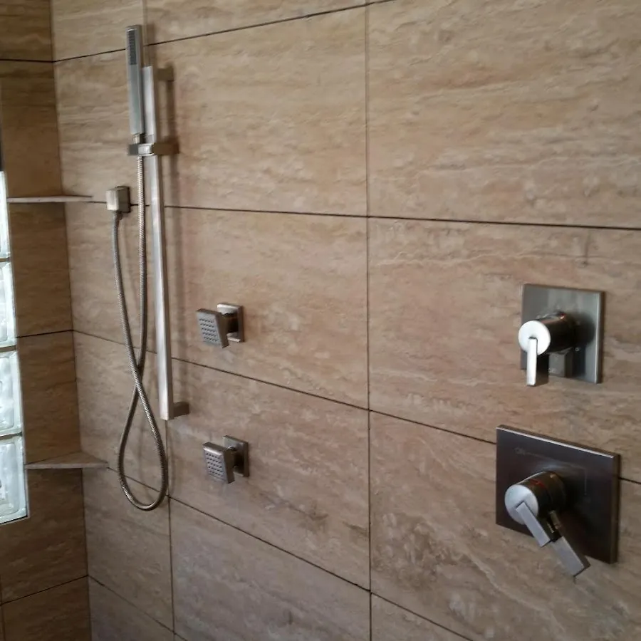 Shower fixture installation for Water Heater Replacement in Lunenburg